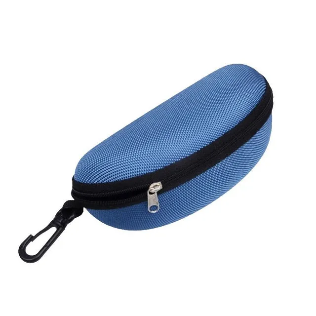 1PC New Sunglasses Reading Glasses Carry Bag Hard Zipper Box Travel Pack Pouch Case Portable Protector