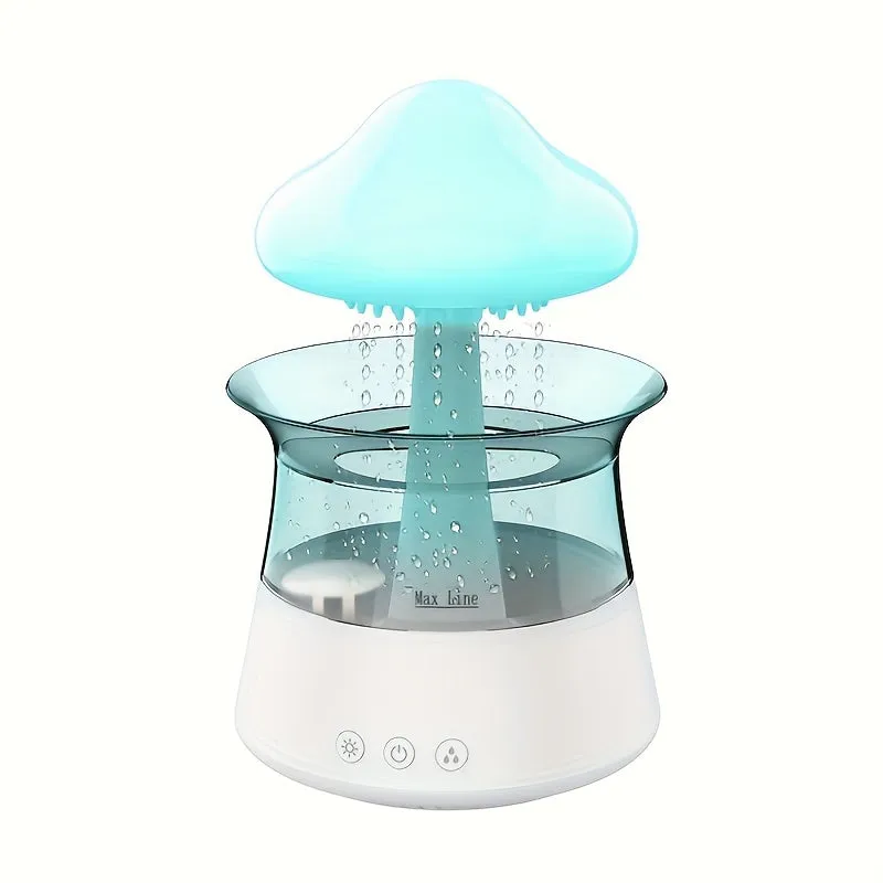 300ml Baby Room Humidifier Raindrop Mushroom Design Cold Mist