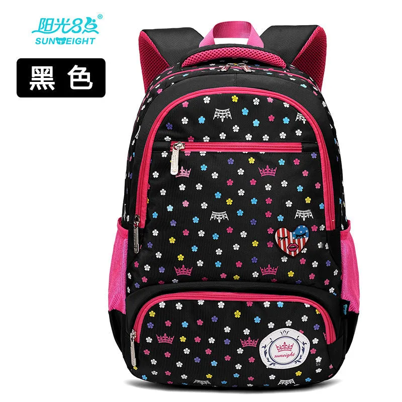 A primary schoolboy and children's schoolbag girl 2-6 grade knapsack knapsack Korean shoulder Princess bag super light weight loss