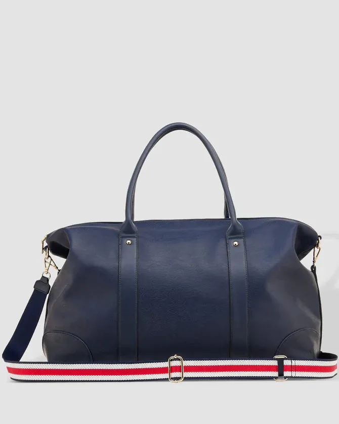 Alexis Stripe Weekender Travel Bag