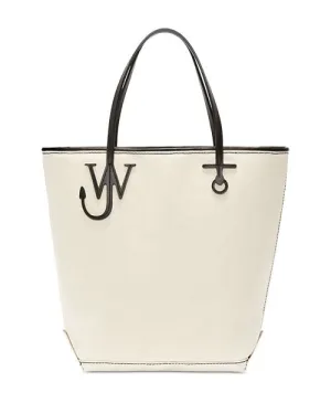 Anchor JW Anderson Tall Canvas Tote in White