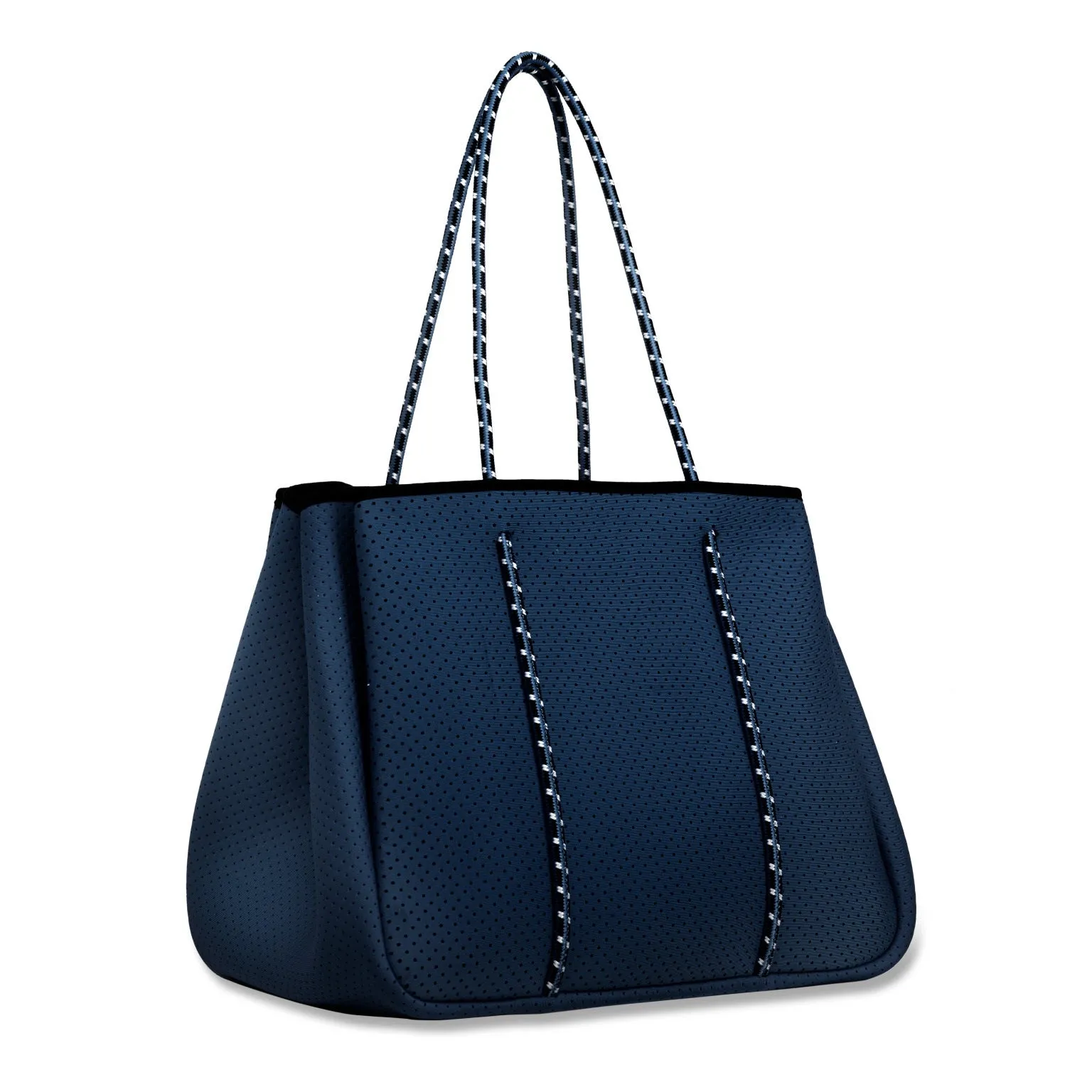 Annabel Ingall - Sporty Spice Neoprene Tote in Navy