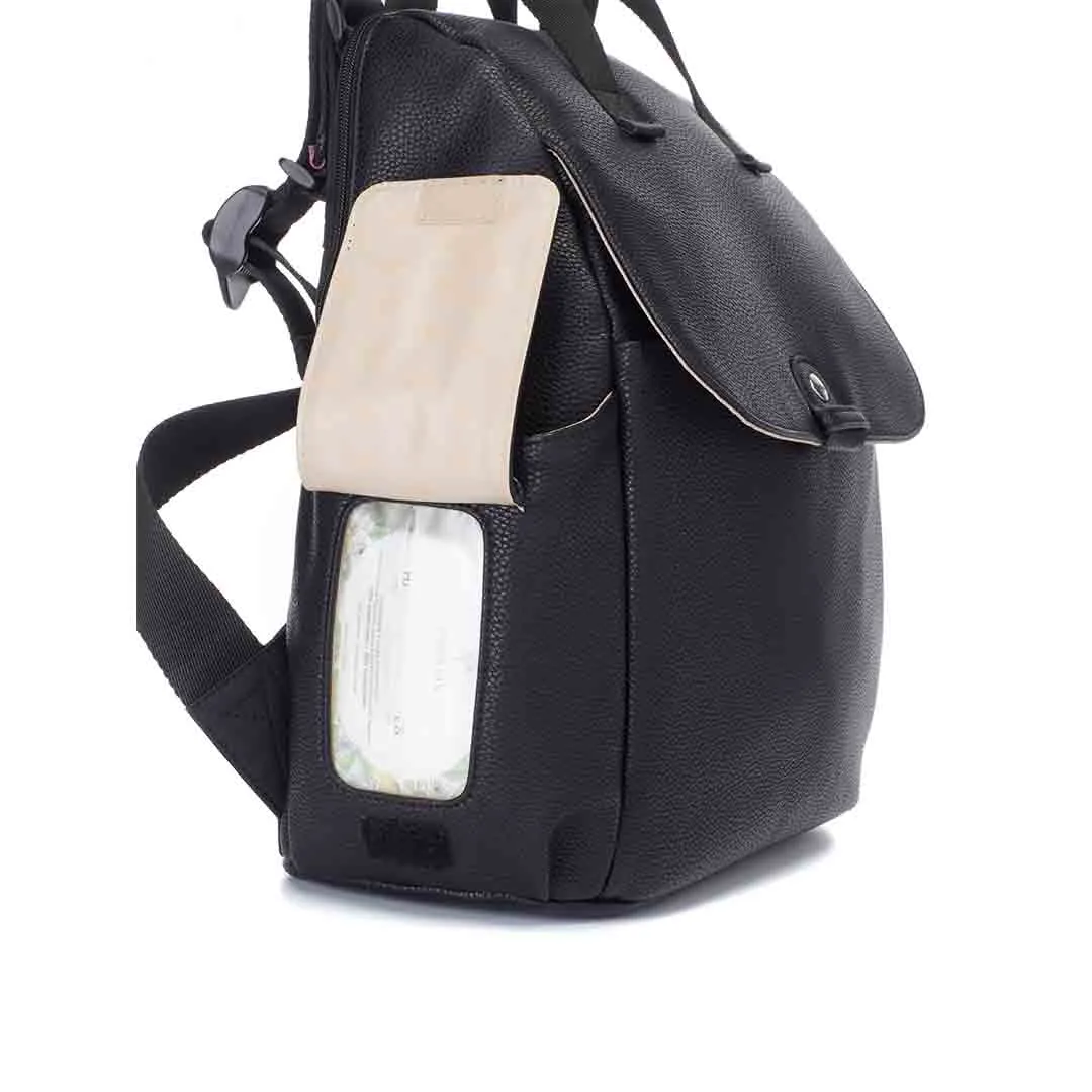 Babymel Robyn PU Changing Backpack - Black