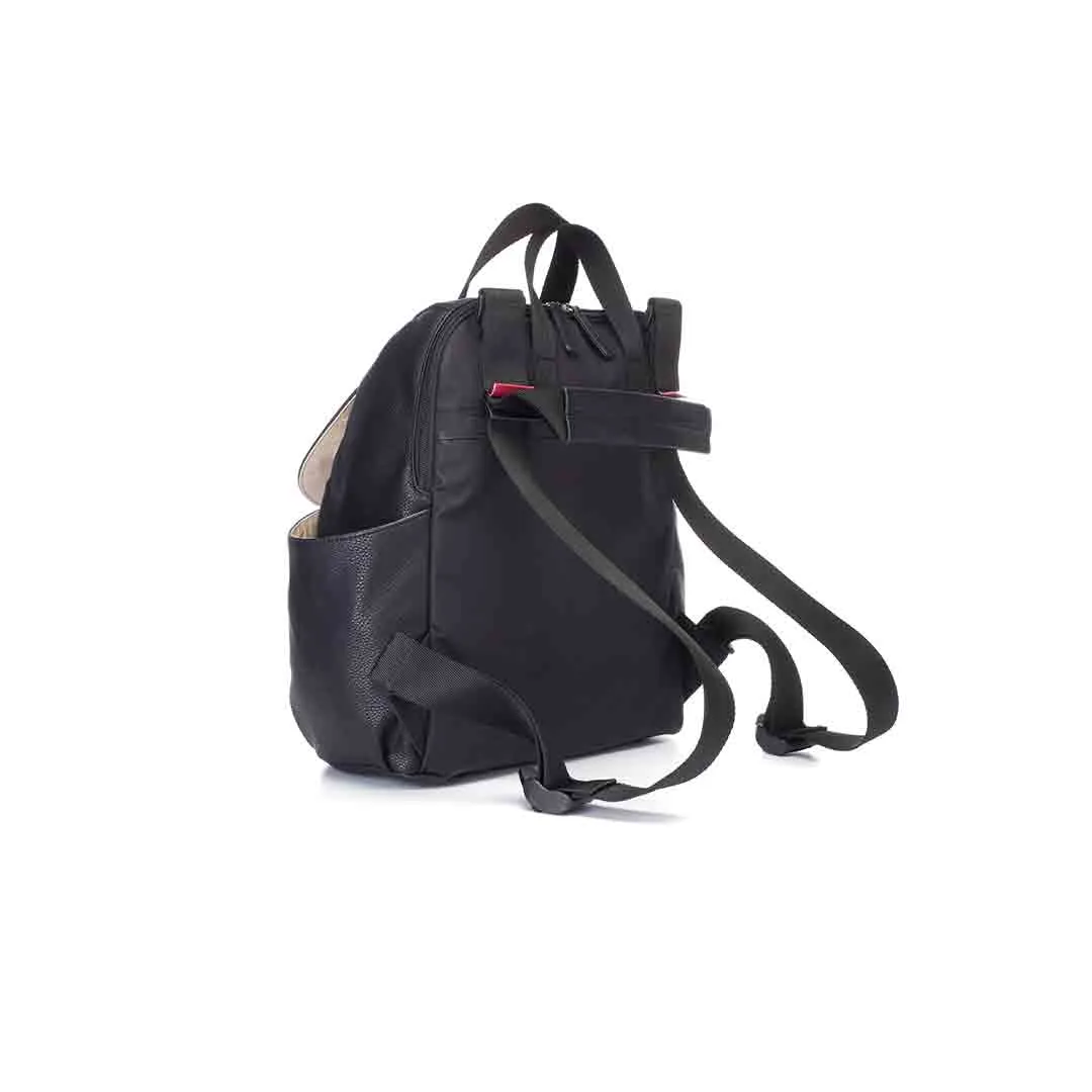 Babymel Robyn PU Changing Backpack - Black