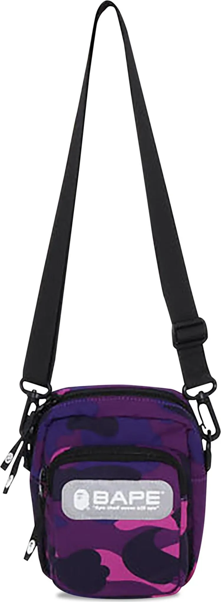 BAPE Color Camo Mini Shoulder Bag Purple, purple