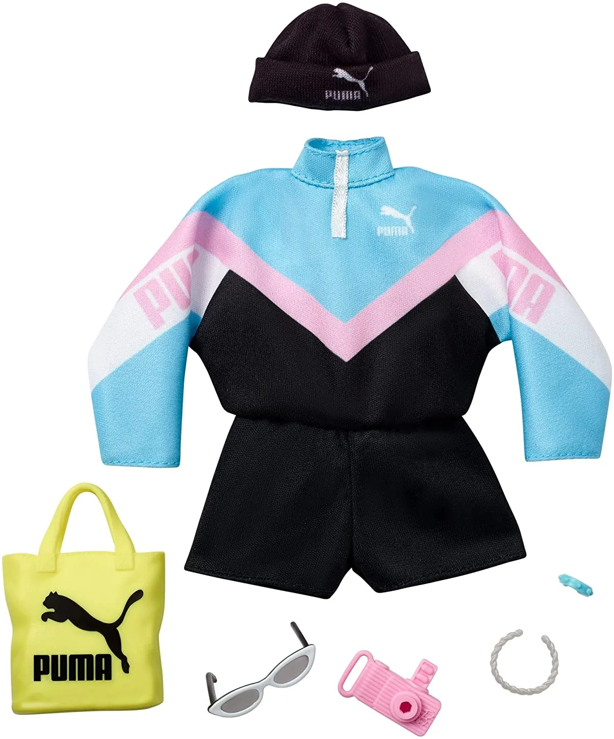 Barbie Doll Clothes: Puma Fashion Pack With Outfit And 6 Accessories