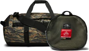 Base Camp Duffel L The North Face New Taupe Green Painted Camo Print/TNF Black