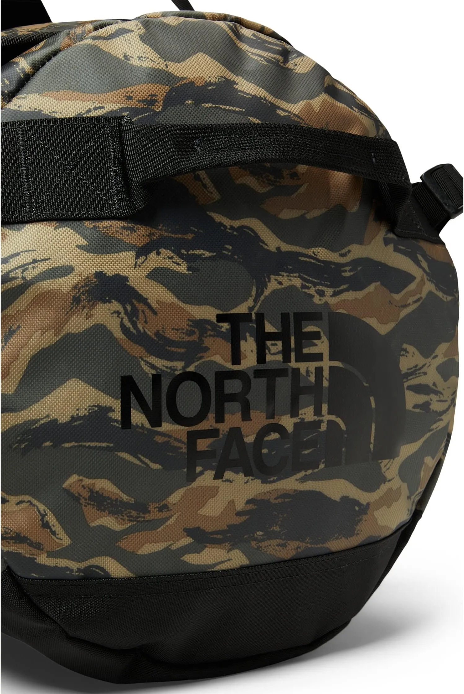 Base Camp Duffel L The North Face New Taupe Green Painted Camo Print/TNF Black