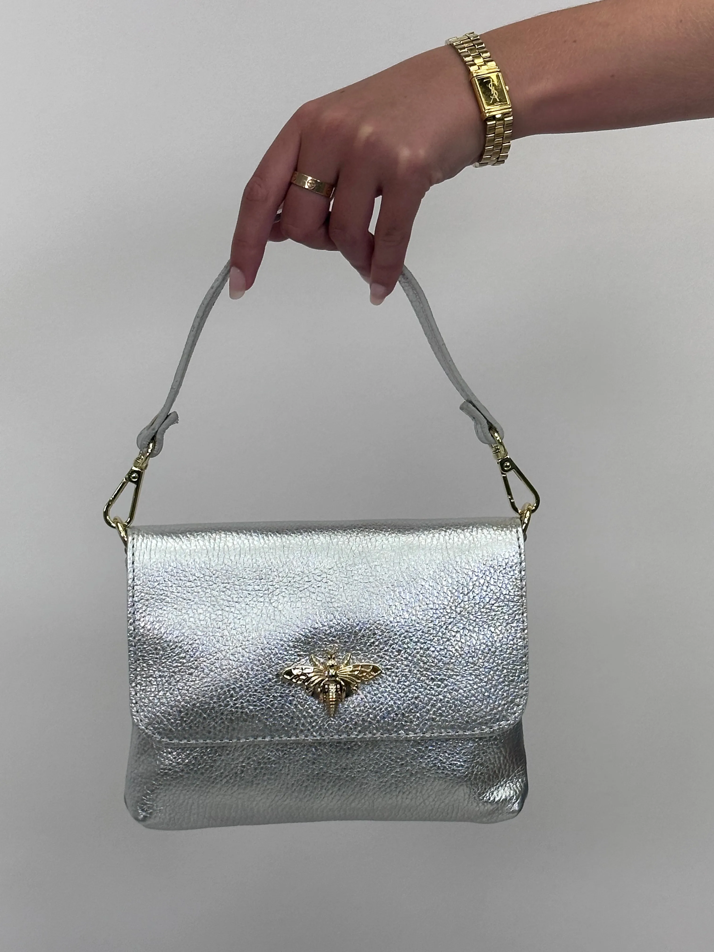 Bethany Shoulder Bag Silver