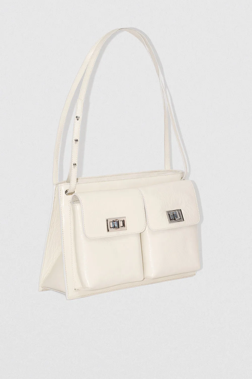 Billy Tote Limewash Creased Leather