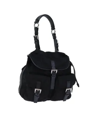 Black Nylon Shoulder Bag - Authentic Prada Design (SKU 72630)