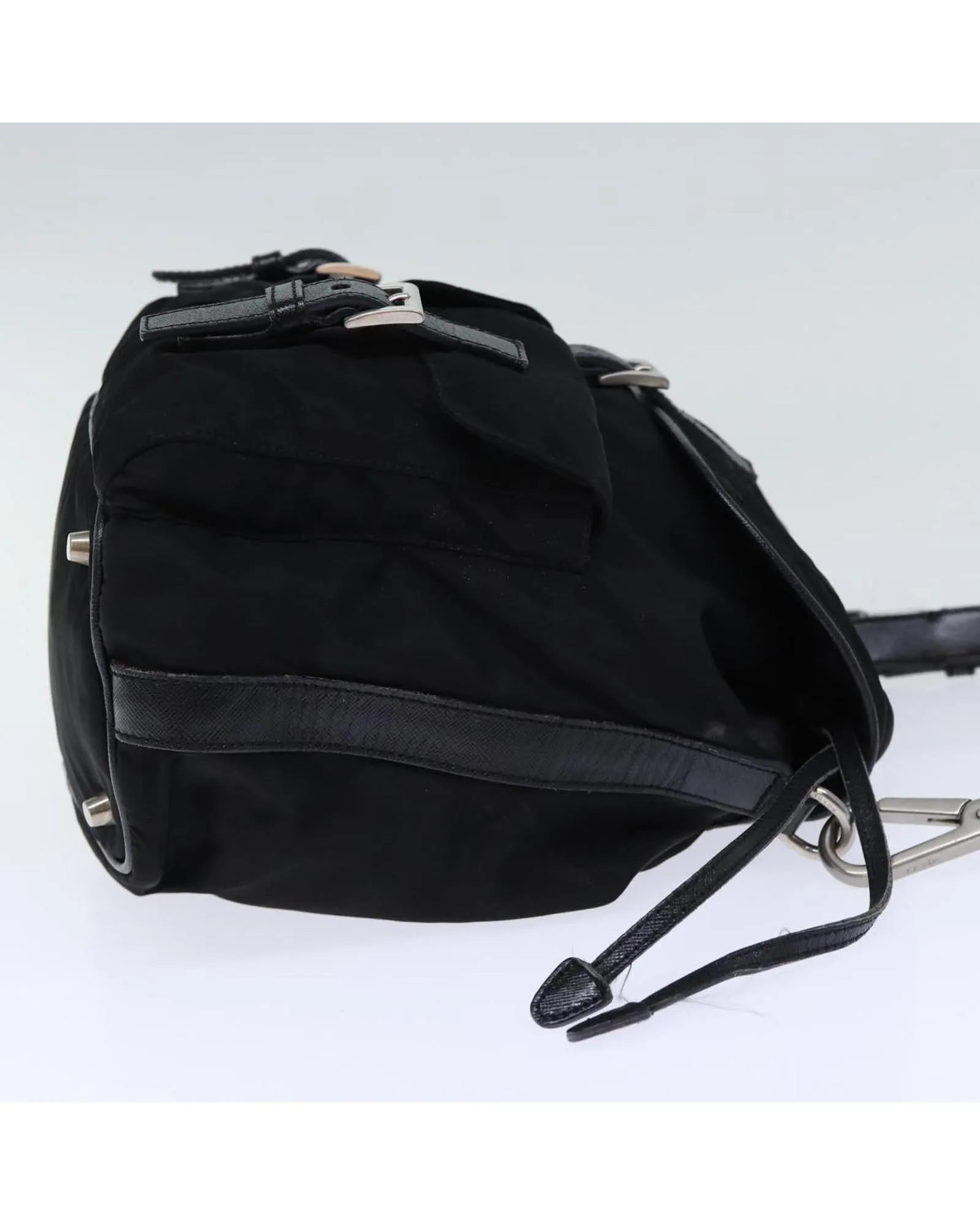 Black Nylon Shoulder Bag - Authentic Prada Design (SKU 72630)