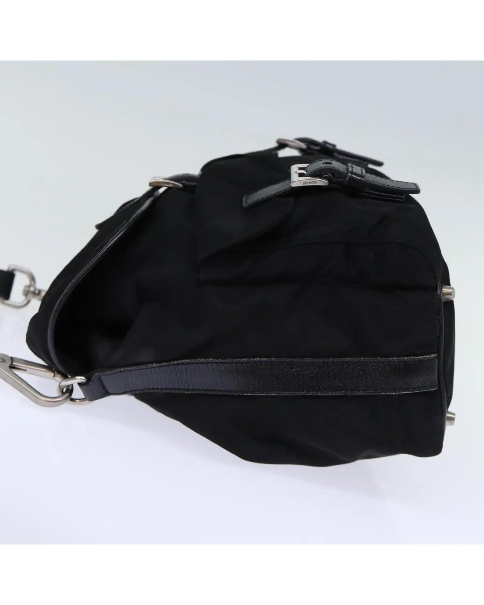 Black Nylon Shoulder Bag - Authentic Prada Design (SKU 72630)