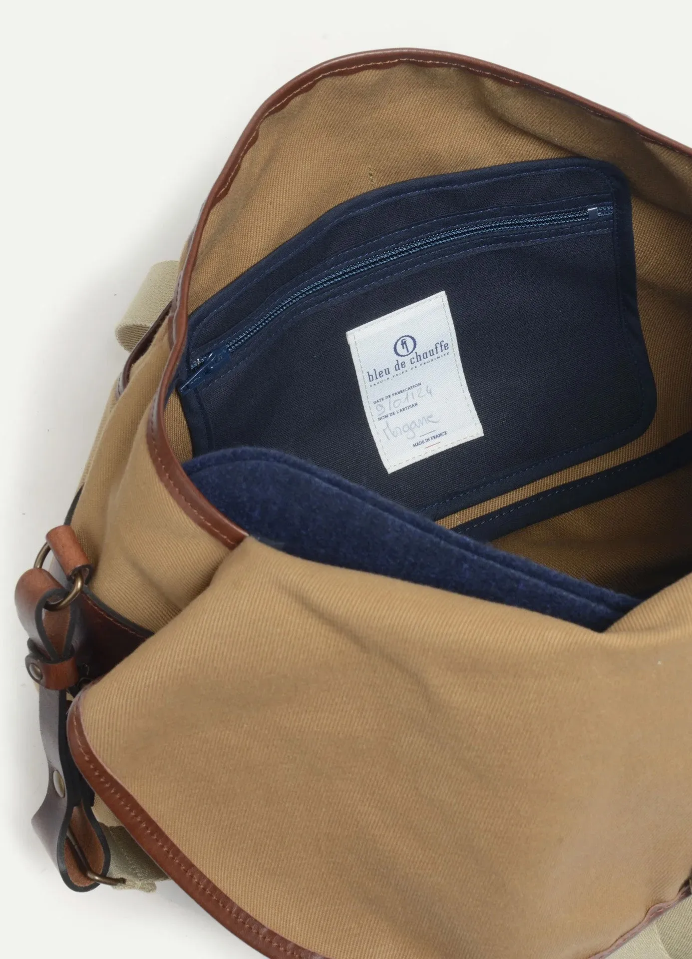 BUSINESS MUSETTE | Cotton Canvas | Camel