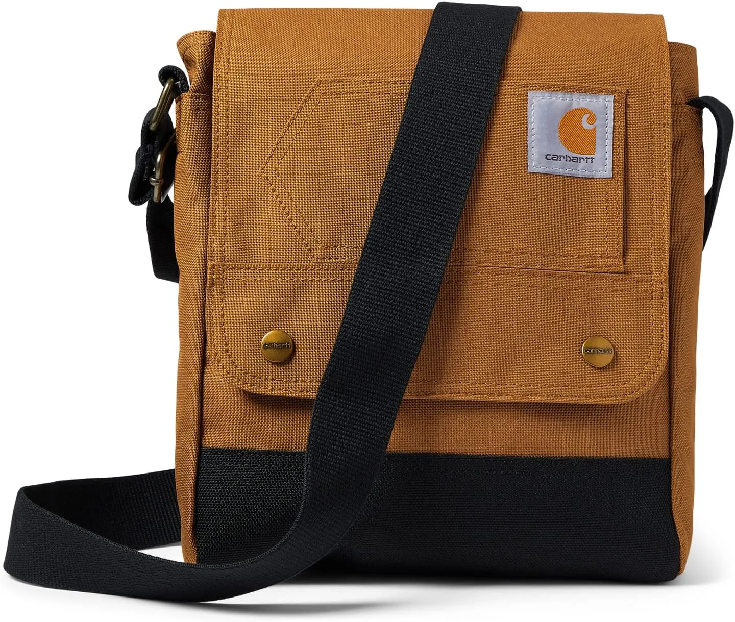 Carhartt Snap Shoulder Bag in Carhartt Brown