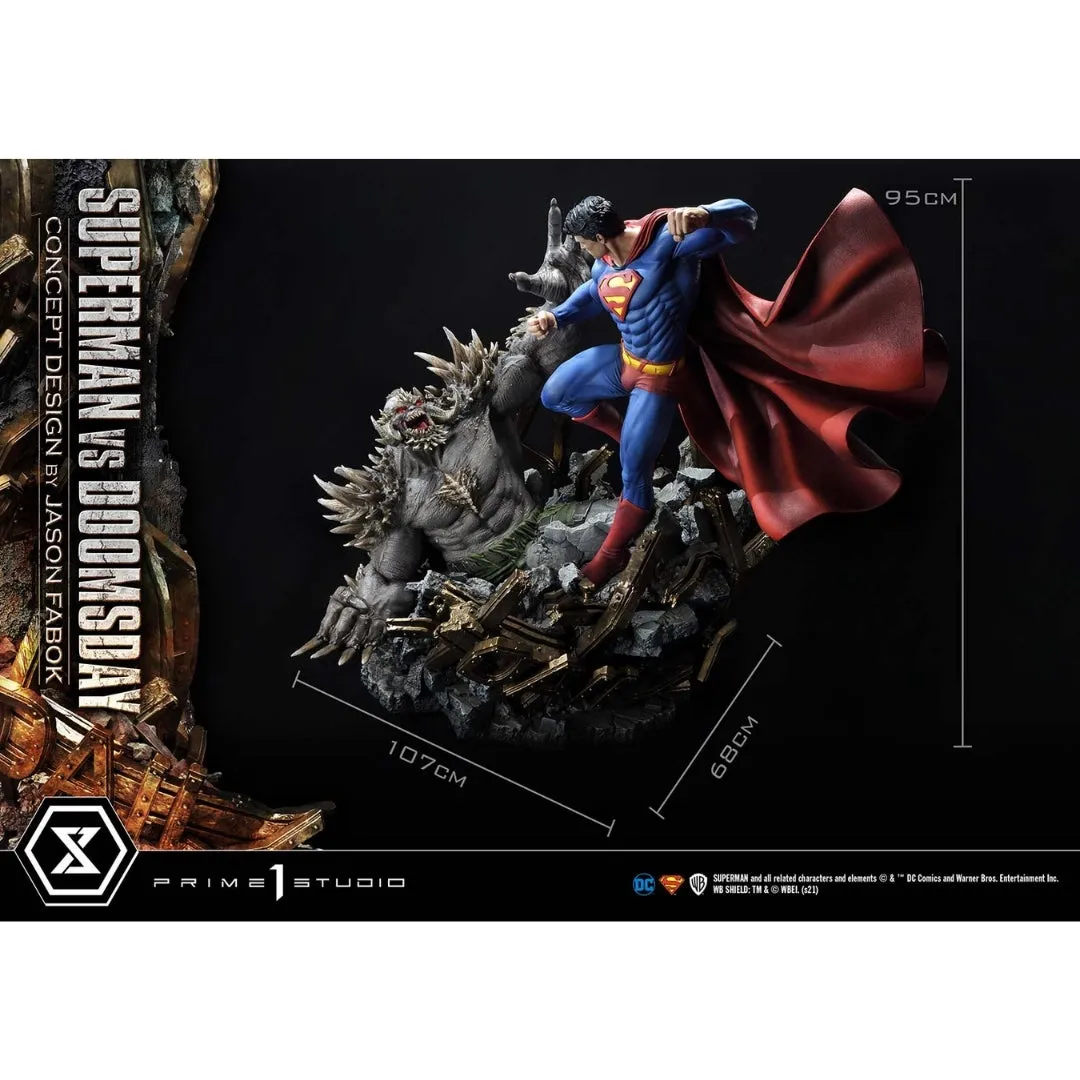 DC Comics Superman Vs Doomsday 1/3rd Scale Statue by Prime 1 Studios