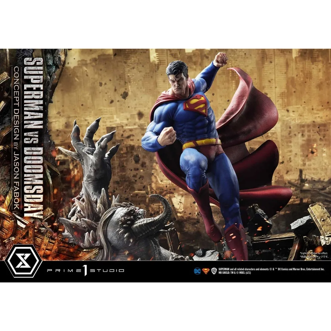 DC Comics Superman Vs Doomsday 1/3rd Scale Statue by Prime 1 Studios