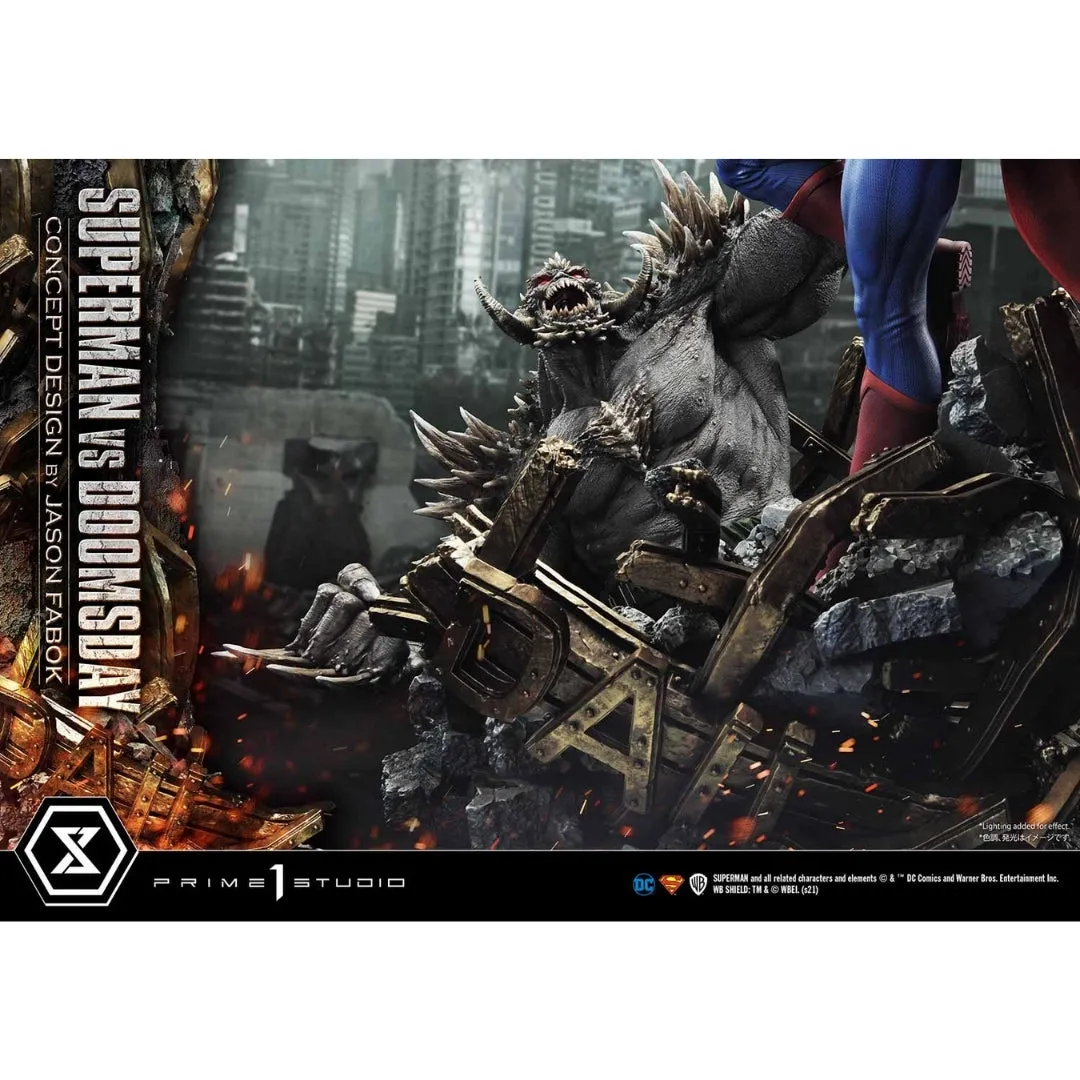 DC Comics Superman Vs Doomsday 1/3rd Scale Statue by Prime 1 Studios