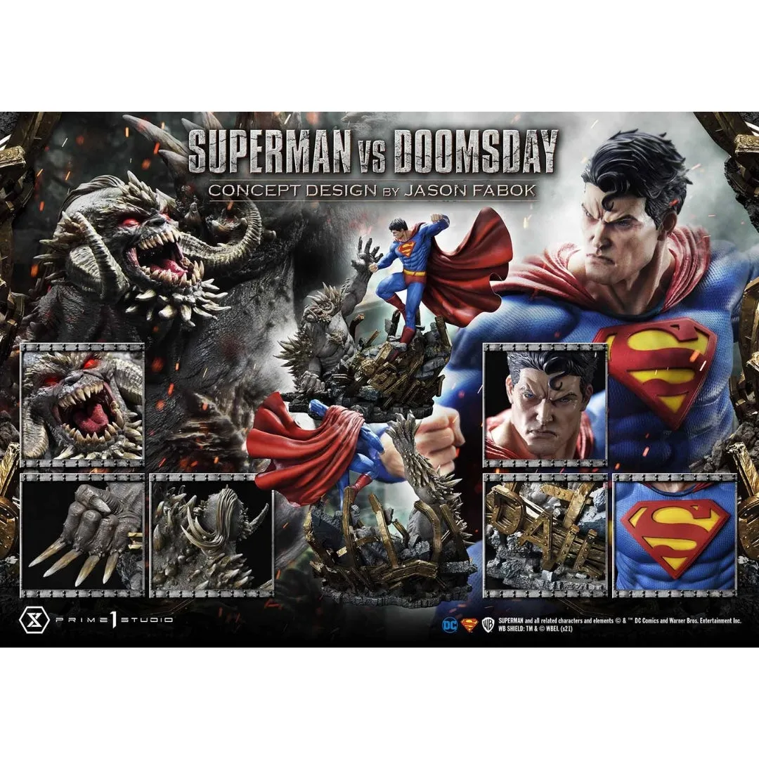 DC Comics Superman Vs Doomsday 1/3rd Scale Statue by Prime 1 Studios