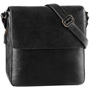 Derek Alexander Leather Unisex Tablet Friendly Cross-Body