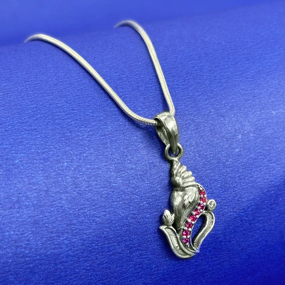 Divine Ganpati Sterling Silver Pendant