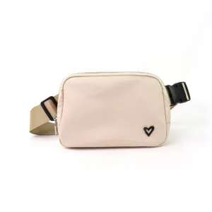 Dixie Nylon Belt/Crossbody Bag - Cream