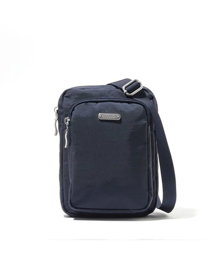 Double zip shoulder N/S Baggallini, blue