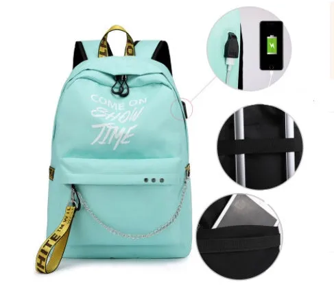 ElectraKids: Rechargeable Casual Backpack for Primary School