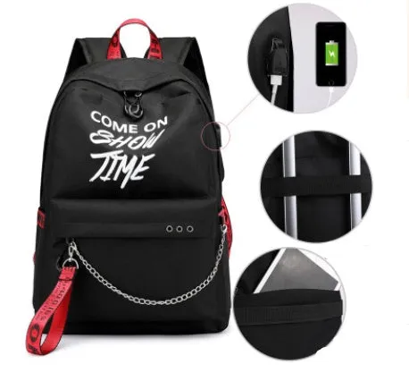 ElectraKids: Rechargeable Casual Backpack for Primary School