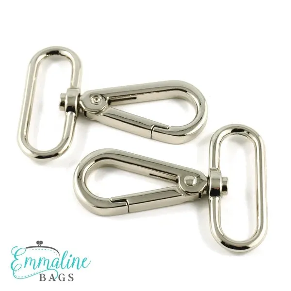 Emmaline Swivel Snap Hook - 1.25" Flat Hook Profile