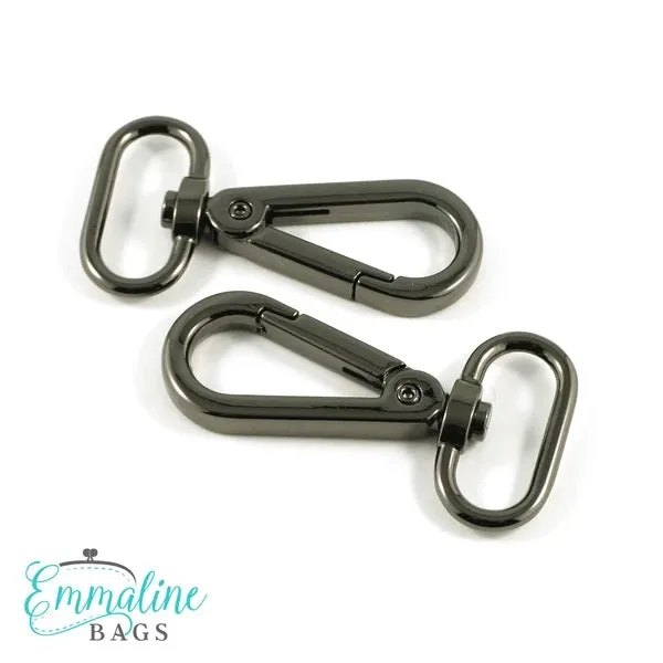 Emmaline Swivel Snap Hook - 3/4" Flat Hook Profile