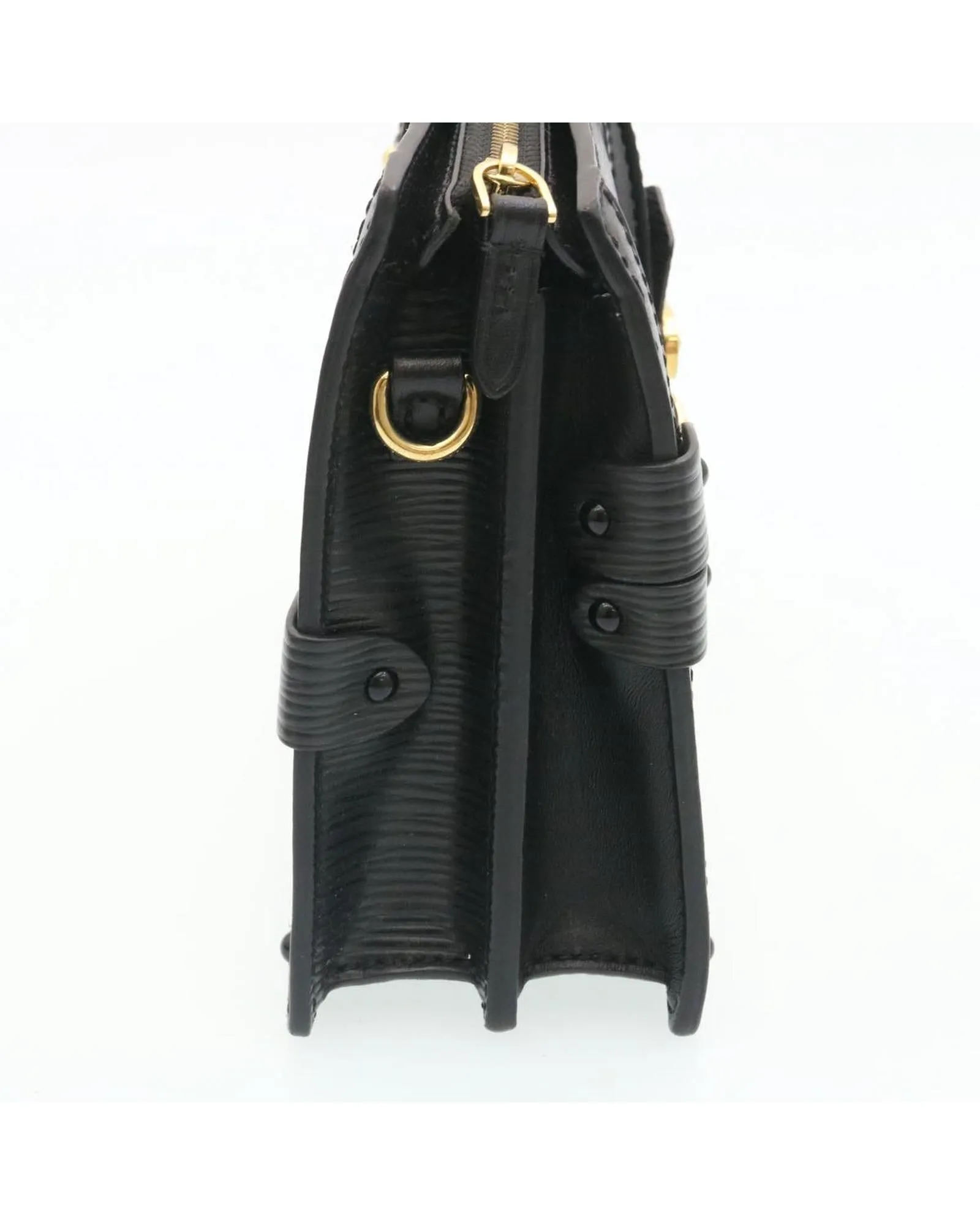 Epi Trunk Clutch 2Way Shoulder Bag - Black - LV Auth 28382A