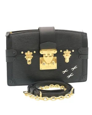 Epi Trunk Clutch 2Way Shoulder Bag - Black - LV Auth 28382A