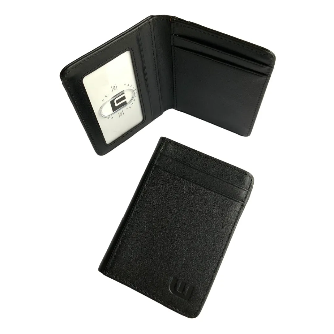 Front Pocket Wallet with RFID Protection and ID Window - S1