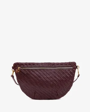 Grande Fanny Plum Woven Zig Zag