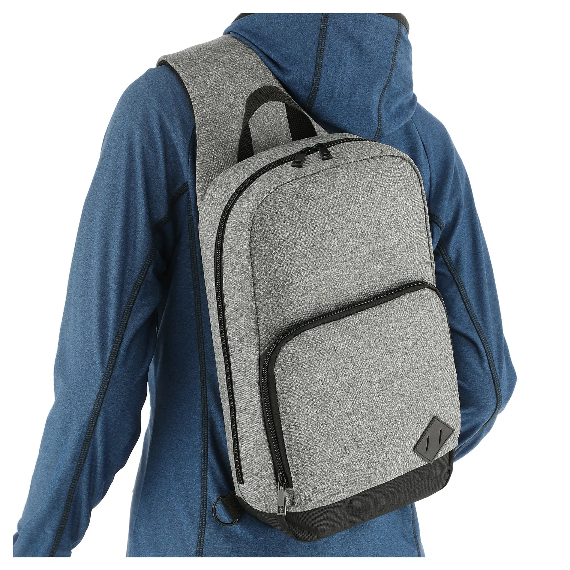 Graphite Deluxe Recyclced Sling Backpack