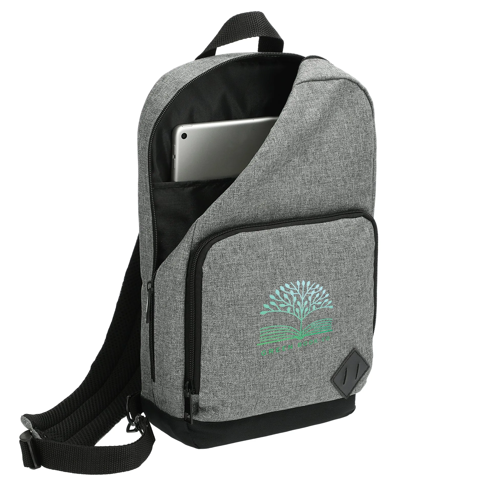 Graphite Deluxe Recyclced Sling Backpack