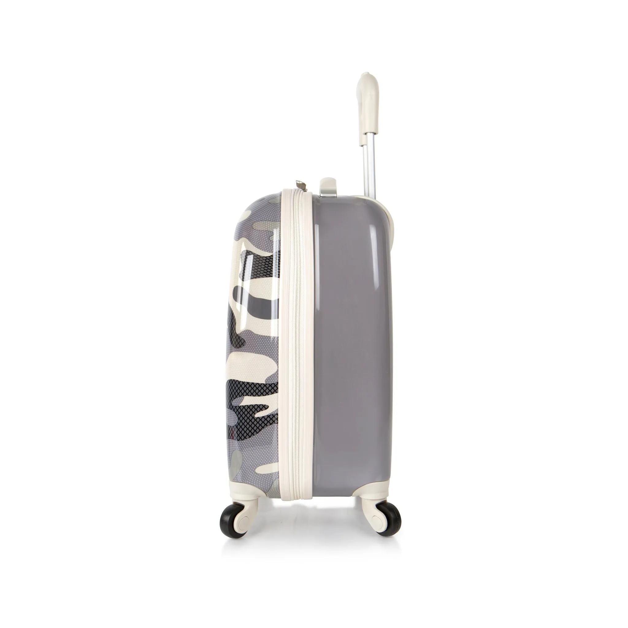 Grey Camo Fashion Hardside Carry-On Luggage