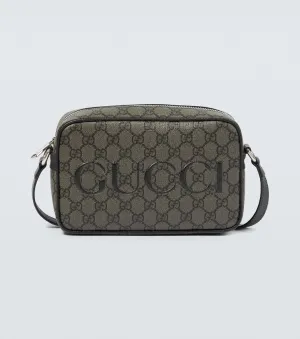 Gucci mini Gucci canvas shoulder bag, black