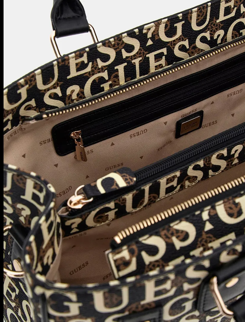 Guess Stark Zip Bottom Travel Tote