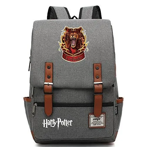 Harry Backpack Potter Gryffindor Casual School Bag