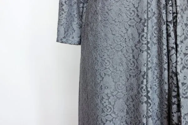 Jacqueline Grey Lace Maxi