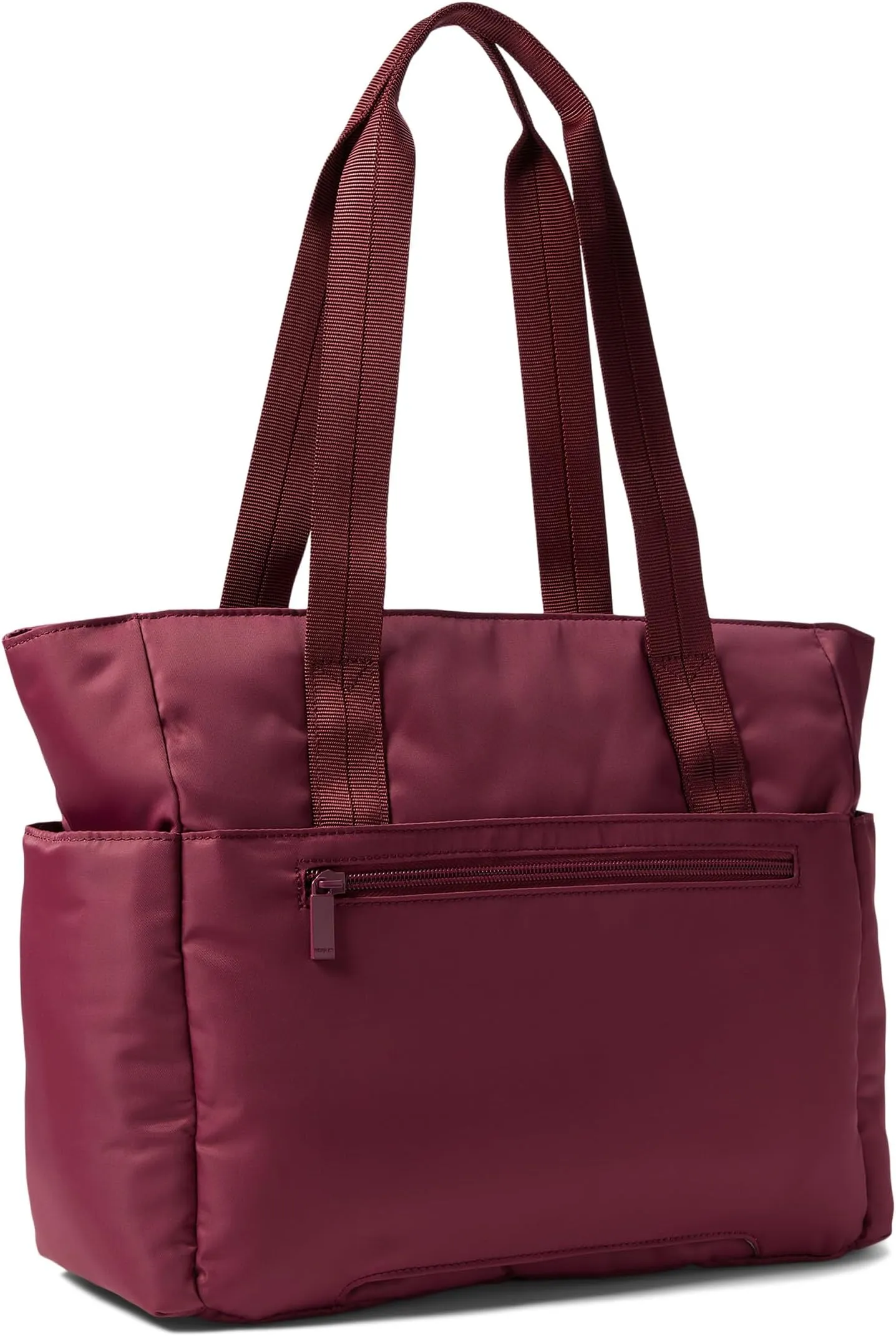 Keel tote made from sustainable Hedgren materials in Celestial Berry