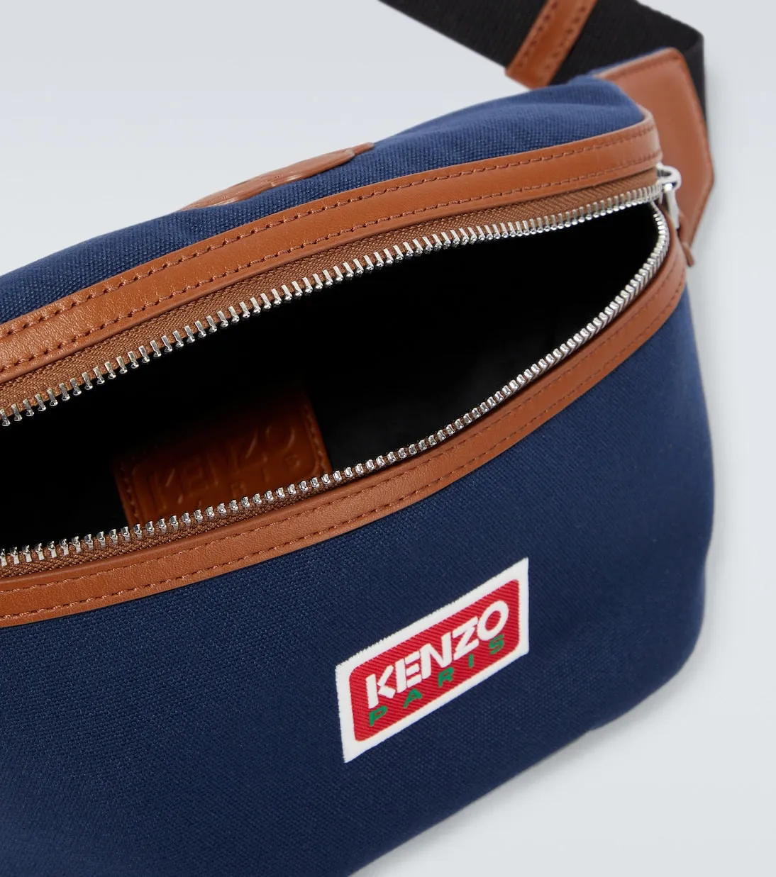 Kenzo explore canvas bum bag, blue