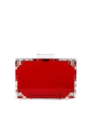 L'Afshar Delilah Jeweled Clutch