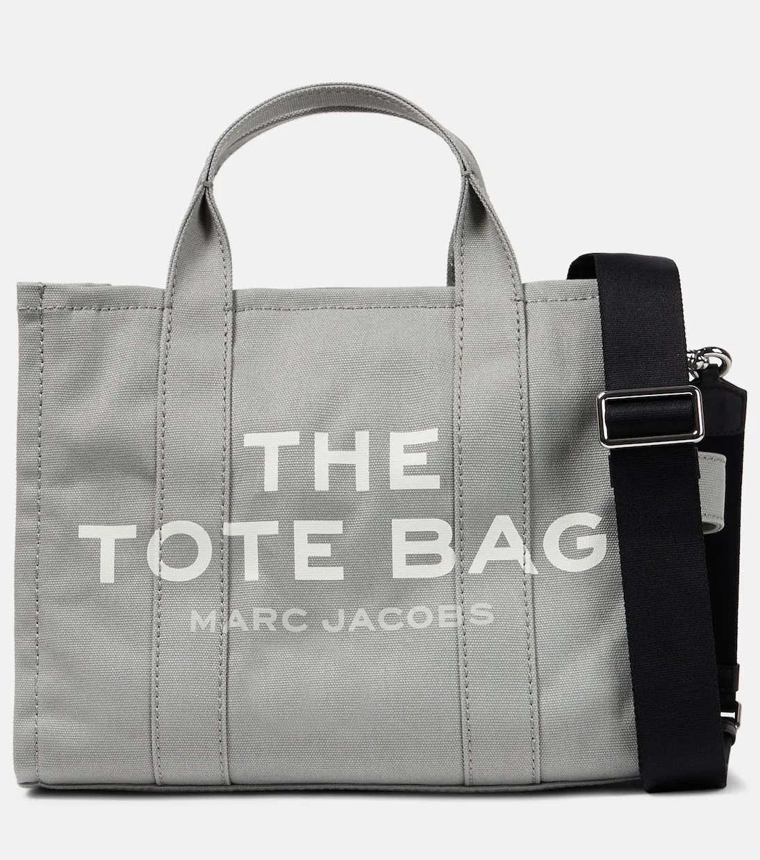 Large medium sized canvas bag. Marc Jacobs, gray