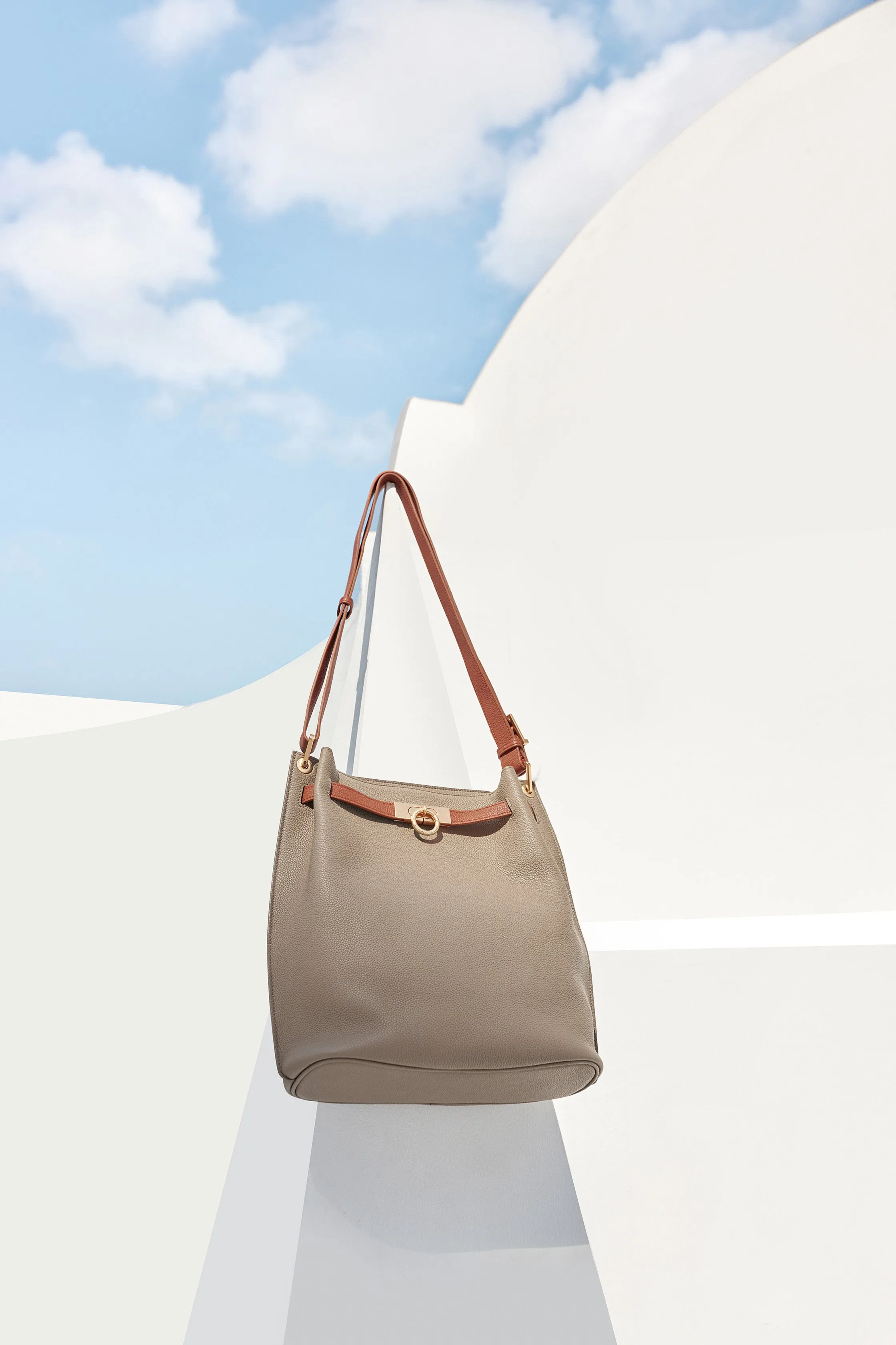 Madison Large Bucket Tote Bag