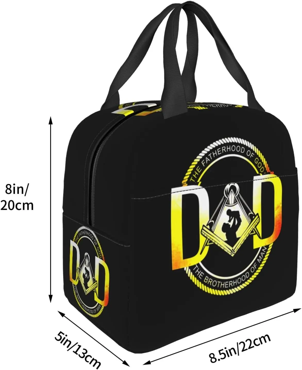 Master Mason Blue Lodge Lunch Bag - The Brotherhood Of Man