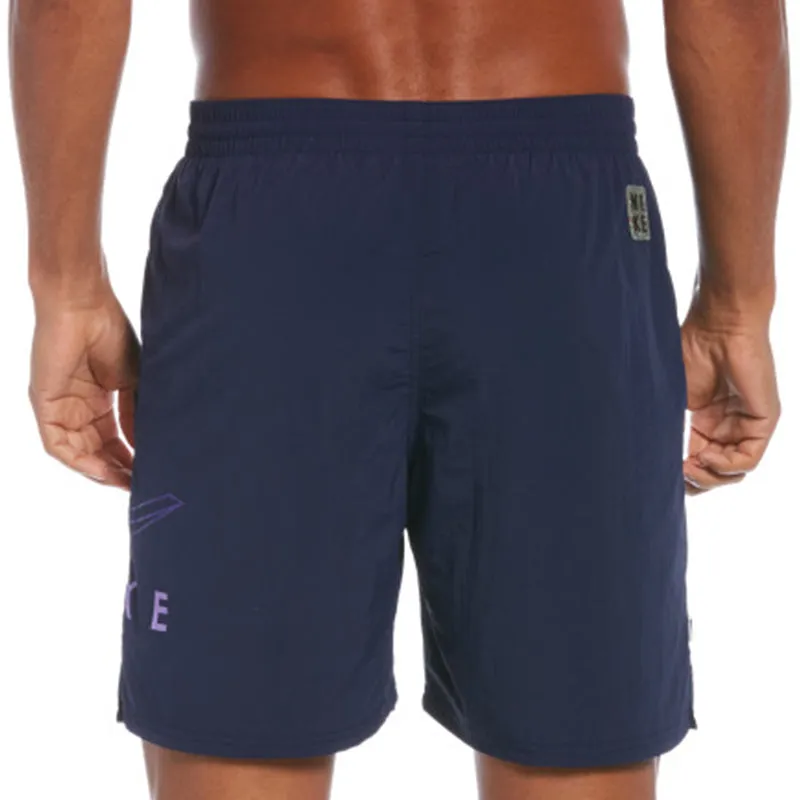 Nike - Split Logo Icon 7" Volley Short (Midnight Navy)