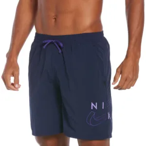 Nike - Split Logo Icon 7" Volley Short (Midnight Navy)